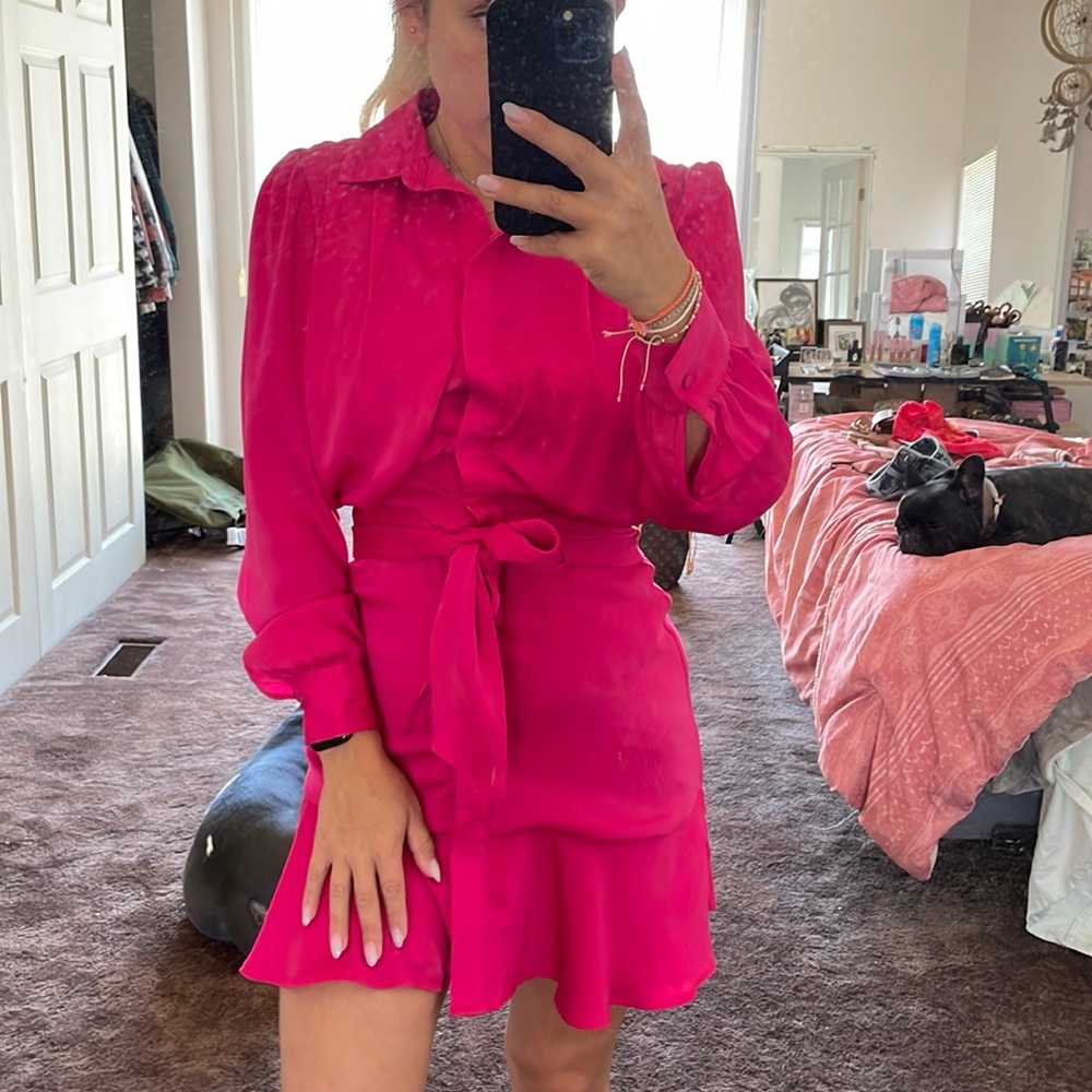 Long sleeve button down Dress